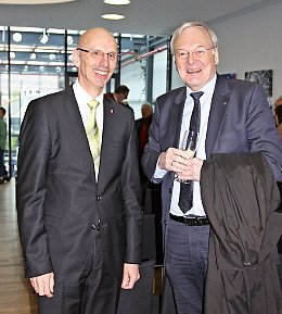 Walter Schweinsberg mit Wolf Schmidt